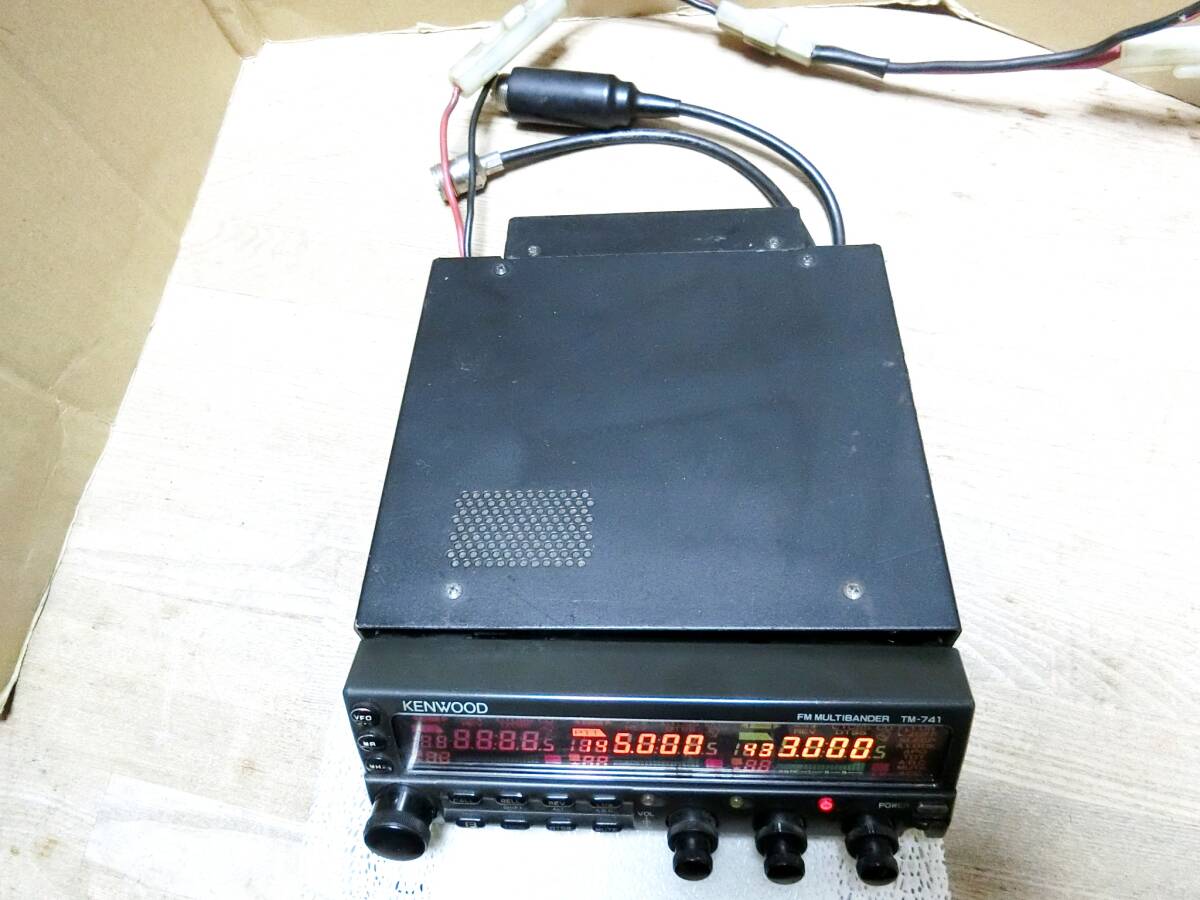 ★ KENWOOD ケンウッド モービル/トランシーバー ★ TM-741S ハイパワー機 144MHz / 430MHz帯_画像4