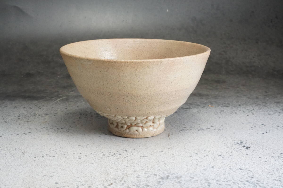 新高麗井戸型　慶州窯　15.5cmｘ8.5cm　/ 茶道具 茶懐石 茶事 茶碗 抹茶碗 織部 志野 古瀬戸 表千家 裏千家_画像3