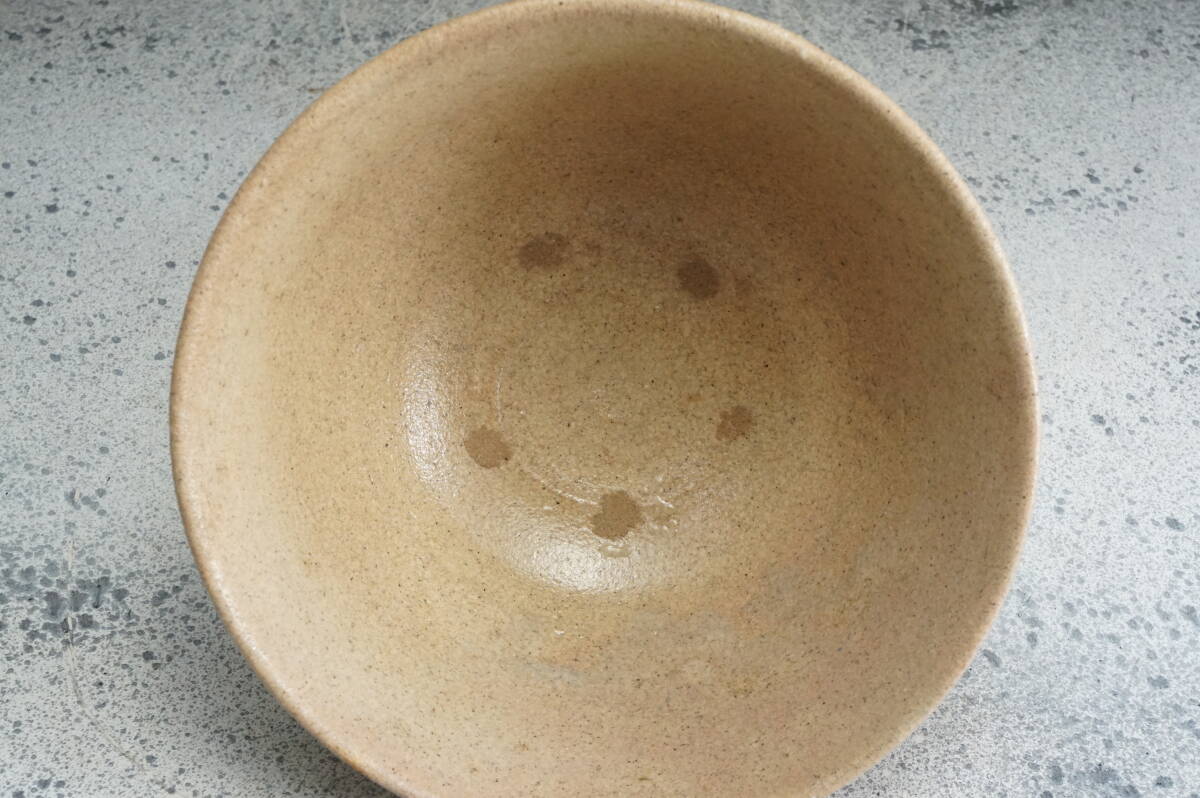 新高麗井戸型　慶州窯　15.5cmｘ8.5cm　/ 茶道具 茶懐石 茶事 茶碗 抹茶碗 織部 志野 古瀬戸 表千家 裏千家_画像9