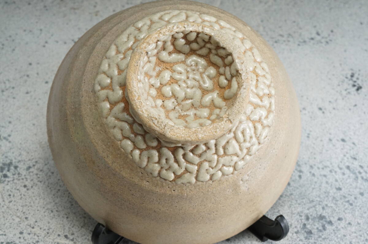 新高麗井戸型　慶州窯　15.5cmｘ8.5cm　/ 茶道具 茶懐石 茶事 茶碗 抹茶碗 織部 志野 古瀬戸 表千家 裏千家_画像8