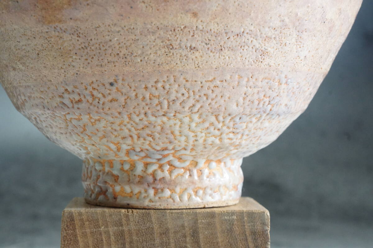 高麗茶碗　聞慶窯　呉器茶碗　15cmｘ8cm　/ 茶道具 茶懐石 茶事 茶碗 抹茶碗 織部 志野 古瀬戸 表千家 裏千家_画像5