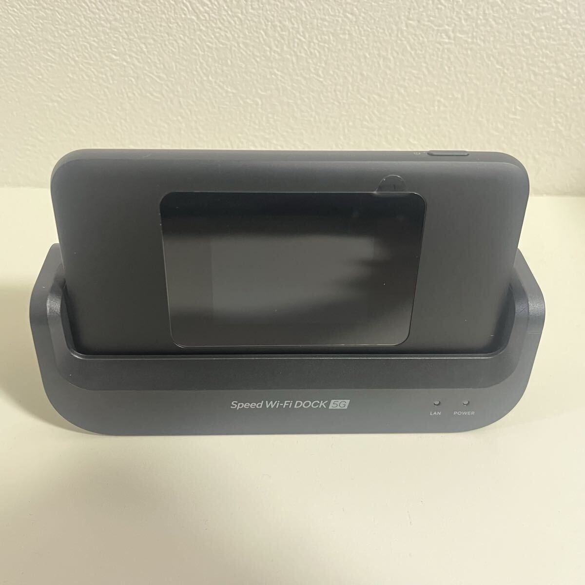 Speed Wi-Fi DOCK 5G 01 ブラック_画像3