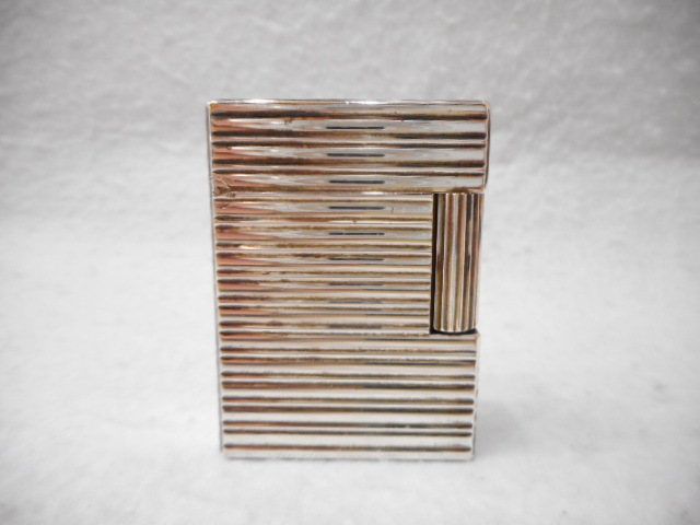 ☆St.Dupont デュポン　ライター　ガスライター　シルバー　喫煙具　USED品　箱無し_画像1