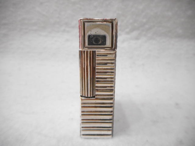 ☆St.Dupont デュポン　ライター　ガスライター　シルバー　喫煙具　USED品　箱無し_画像2