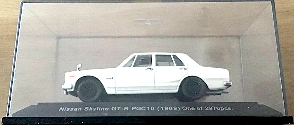 Ж エブロ 1/43 ニッサン スカイライン GT-R PGC10 1969 前期型 ホワイト Ж EBBRO NISSAN Skyline GTR White Ж PRINCE GC10 KPGC10 R32_画像7