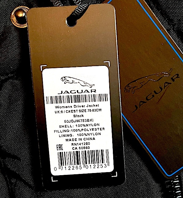 【正規未使用】Ж JAGUAR ジャガー ドライバーズ ジャケット UK8 Chest 78-82cm Sサイズ ブラック CA60660 49,800円 Ж Daimler デイムラー_画像5