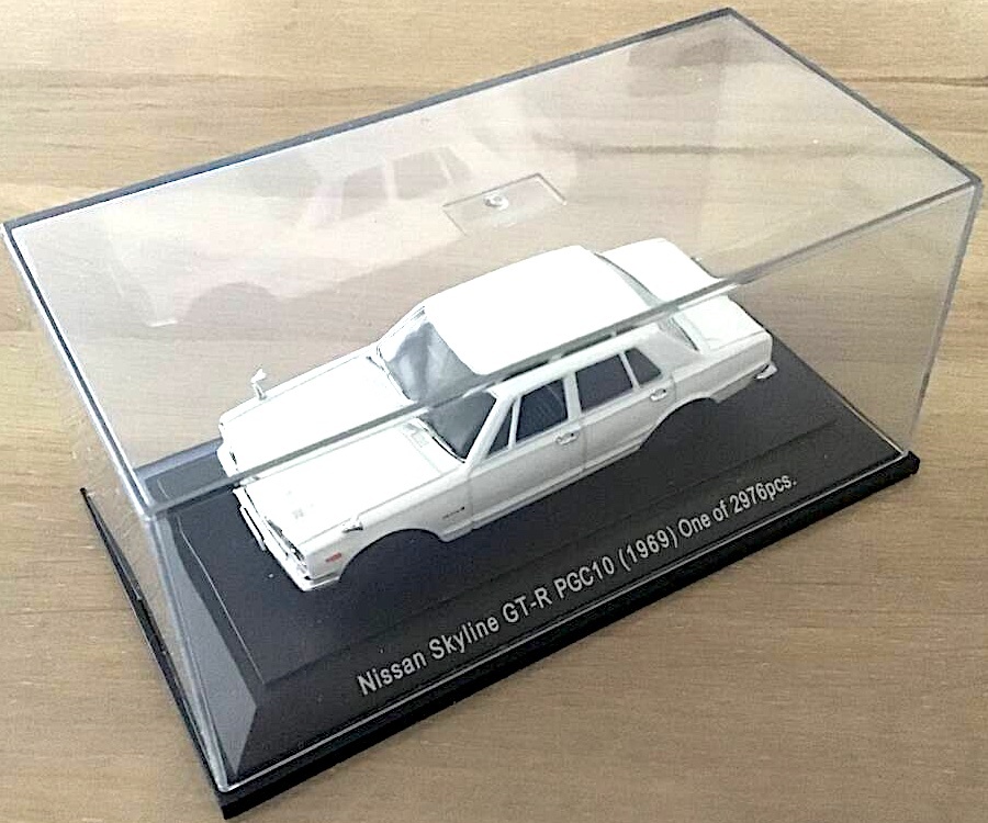 Ж エブロ 1/43 ニッサン スカイライン GT-R PGC10 1969 前期型 ホワイト Ж EBBRO NISSAN Skyline GTR White Ж PRINCE GC10 KPGC10 R32_画像2