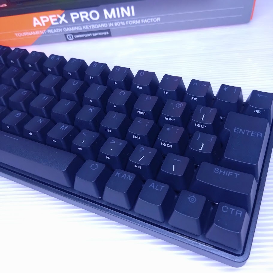 【外観美品】SteelSeries ゲーミングキーボード ミニサイズ Apex Pro Mini JP 有線 日本語配列 64825 【動作確認済み】※要説明確認_画像4