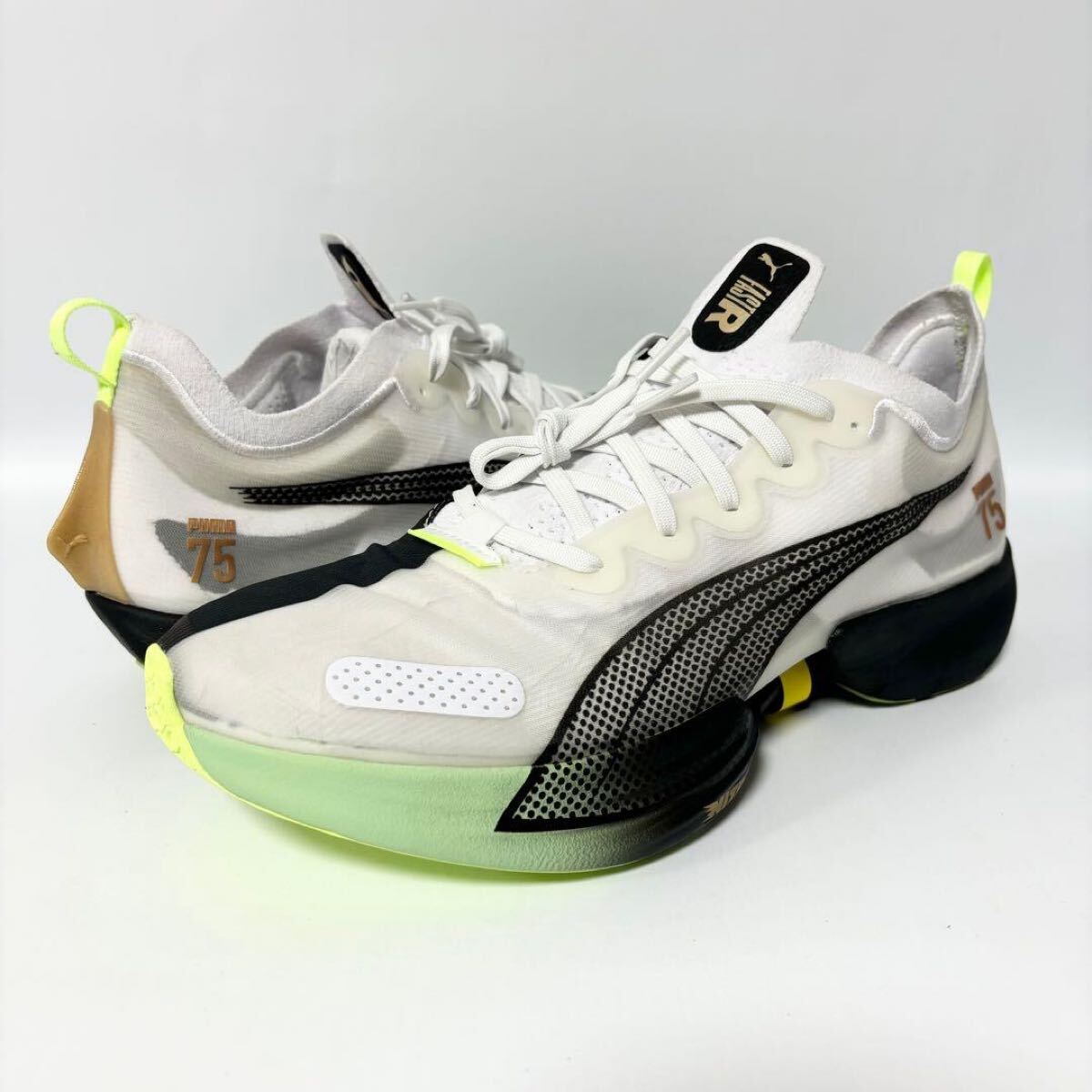 新品 プーマ ファストR ナイトロ エリート ラン 75 ブラック ホワイト 29.0 マラソン 陸上 ランニングシューズ 377804-01_画像5