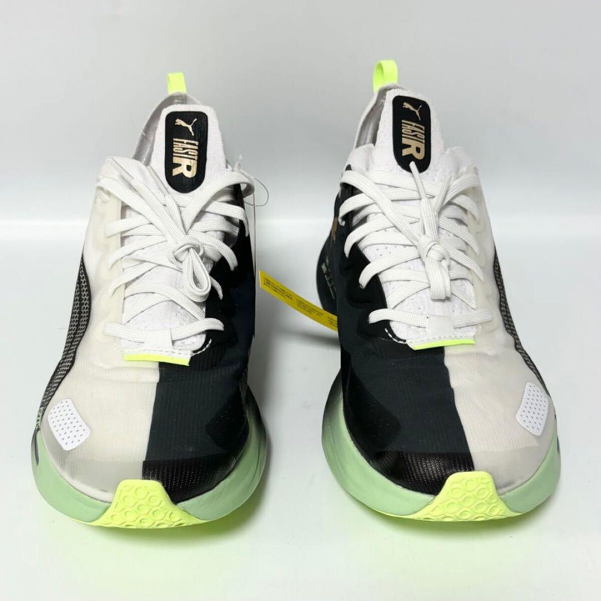 新品 プーマ ファストR ナイトロ エリート ラン 75 ブラック ホワイト 29.0 マラソン 陸上 ランニングシューズ 377804-01_画像6