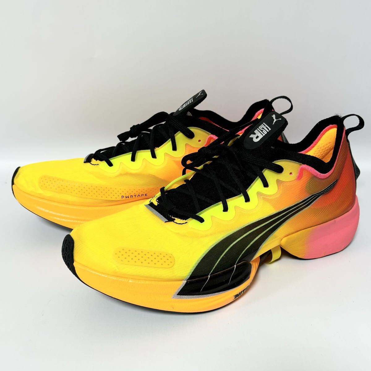 新品 プーマ ファストR ニトロ エリート ファイアーグロー サンストリーム 29.0 ランニングシューズ 377598-01 マラソン 陸上_画像2