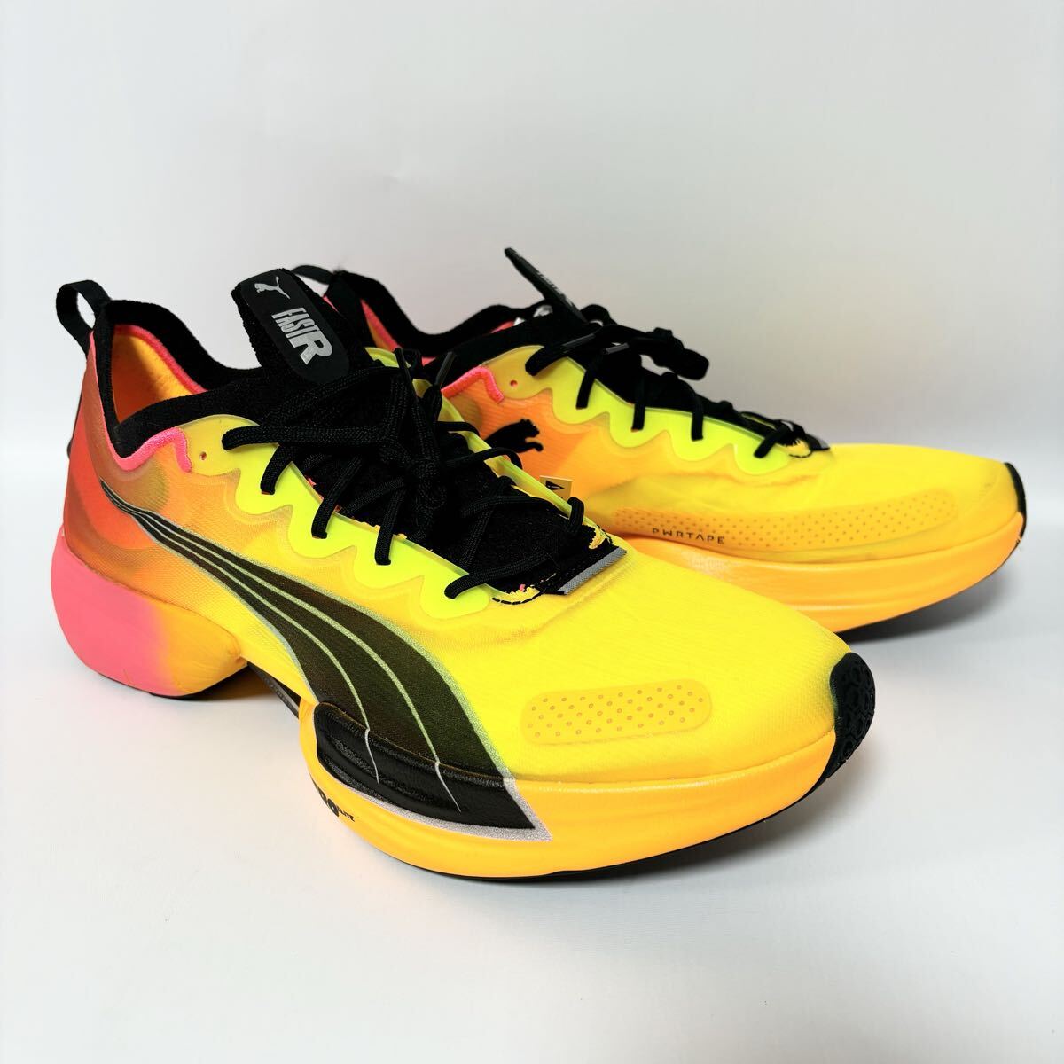 新品 プーマ ファストR ニトロ エリート ファイアーグロー サンストリーム 29.0 ランニングシューズ 377598-01 マラソン 陸上_画像3