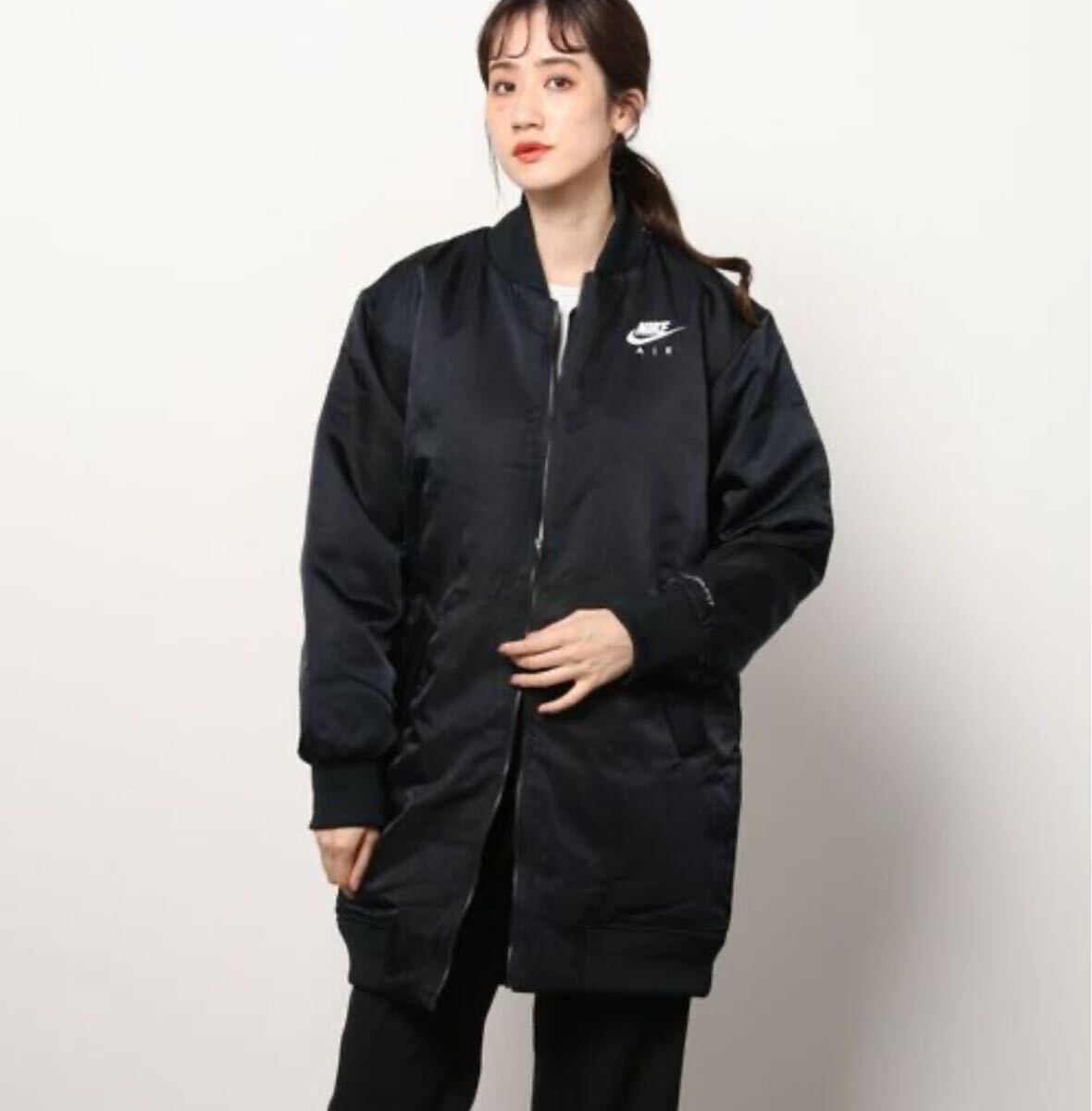 NIKE ナイキ W NSW TF SYNFL AIR BOMBER J ナイキ　ウィメンズ　ジャケット　DD4641 010サイズL_画像1