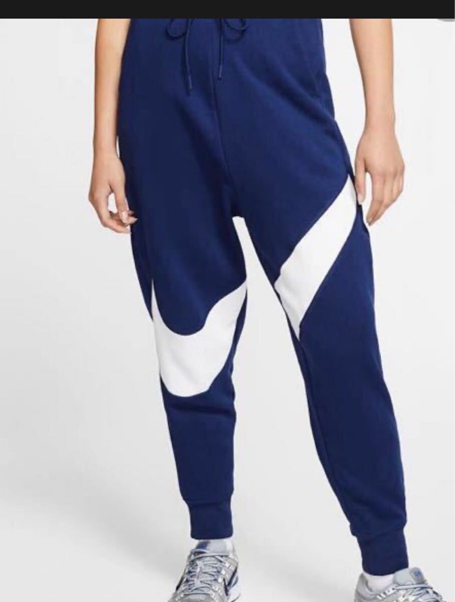 ナイキ スポーツウェア スウッシュ ウィメンズ フリース パンツ BＶ3938-492サイズM_画像1