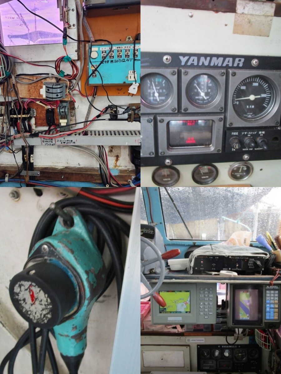 ヤンマー GA31 6PH-T 漁船 釣り ジギング アジング エギング 広島 山口 大型いけす 物入れ多数 _画像7