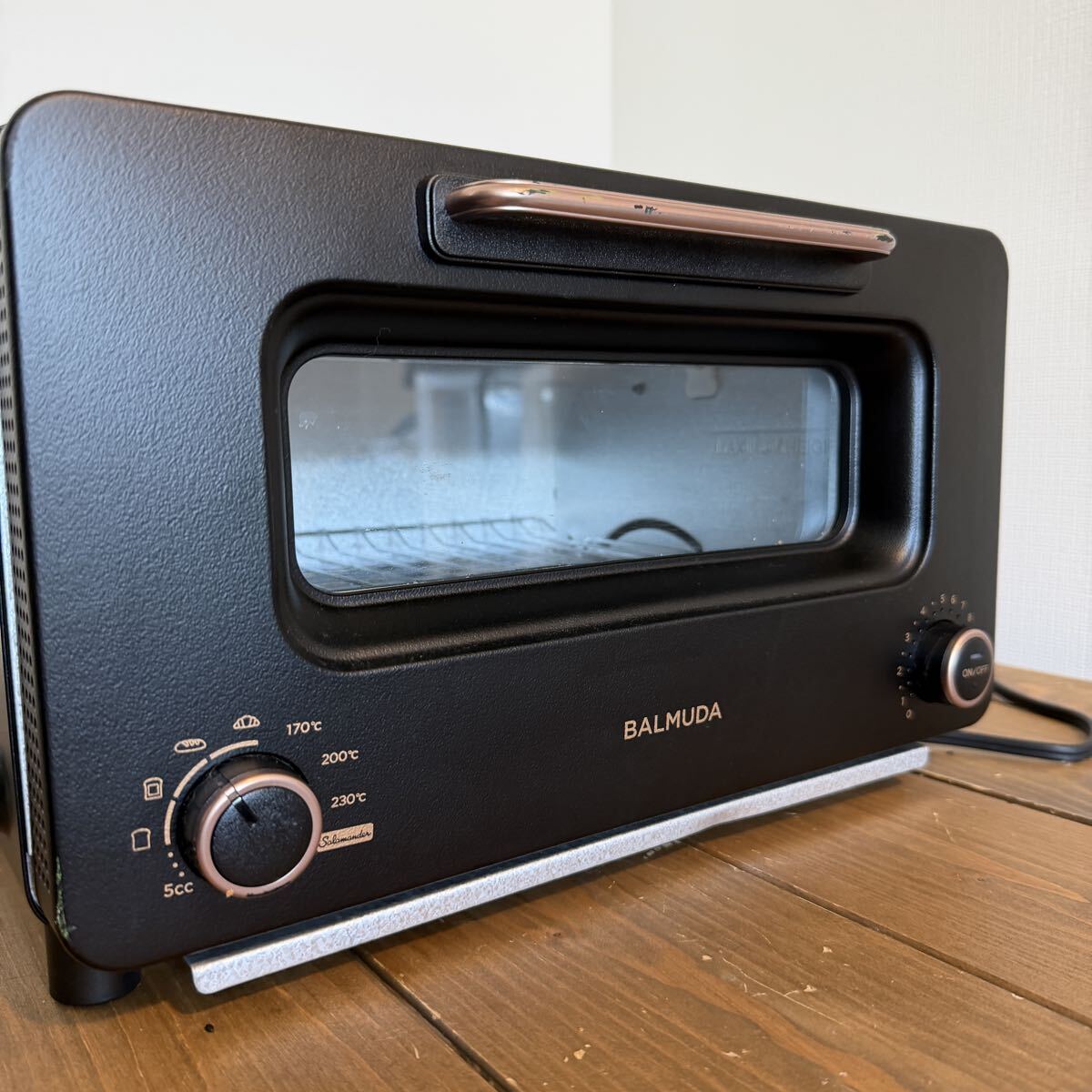 【ジャンク】BALMUDA スチームトースター The Toaster pro K05A-SE_画像1