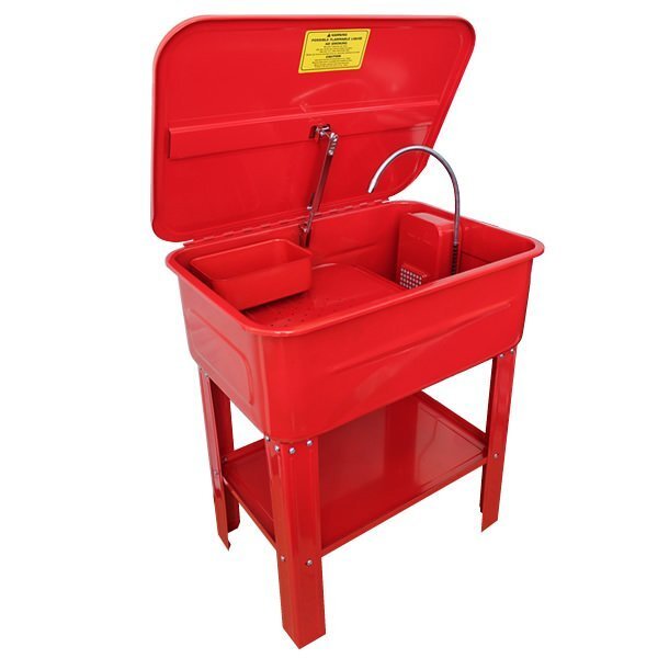 パーツ洗浄台 パーツウォッシャー 容量75L 電動ポンプ 脚付 部品洗浄槽 ウォッシャー オーバーホール 75リットル 洗浄機_画像6