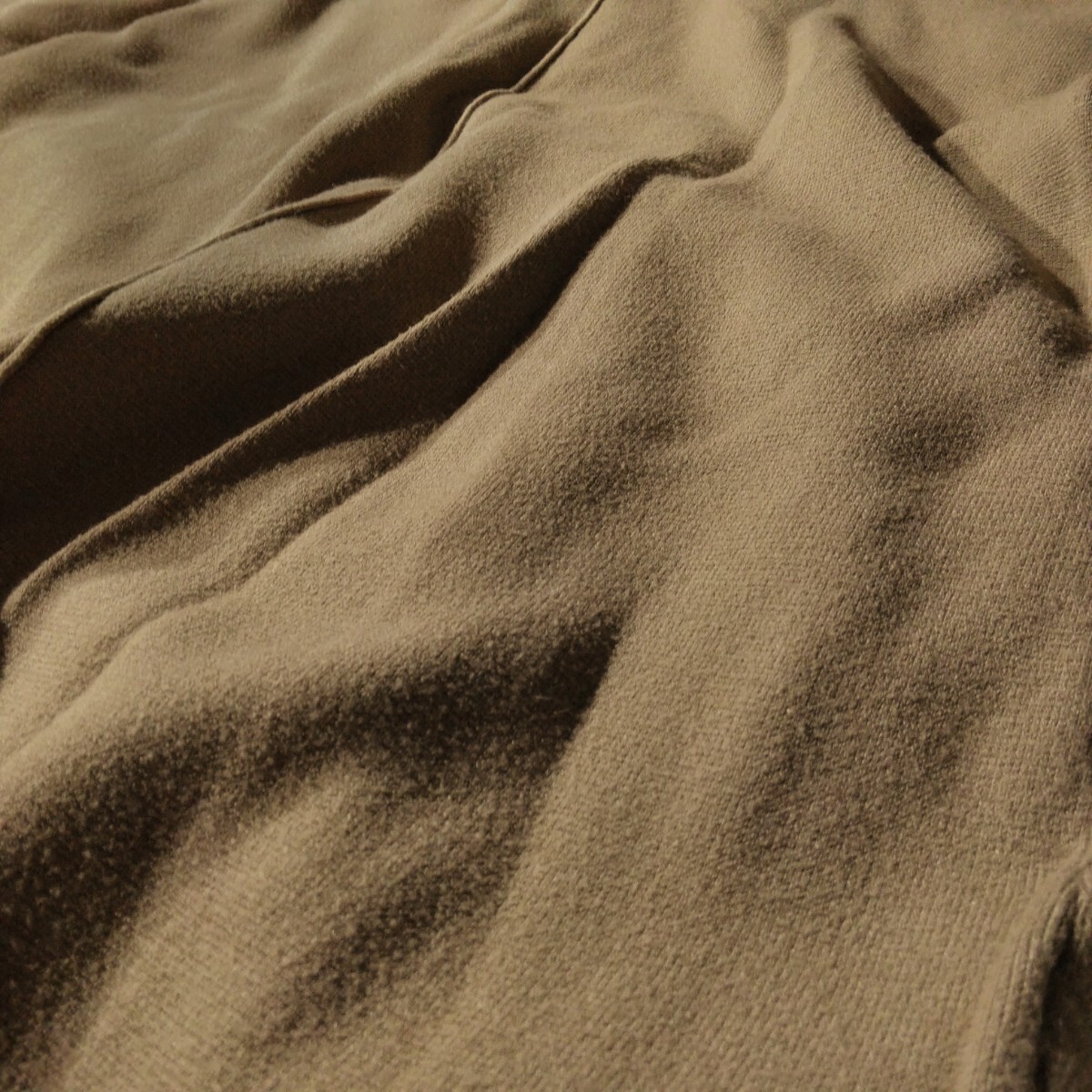 62 【URBAN RESEARCH DOORS】 アーバンリサーチ ニットワンピース ロングワンピース 長袖 ベージュ 無地 シンプル クルーネック 丸首 秋冬_画像5