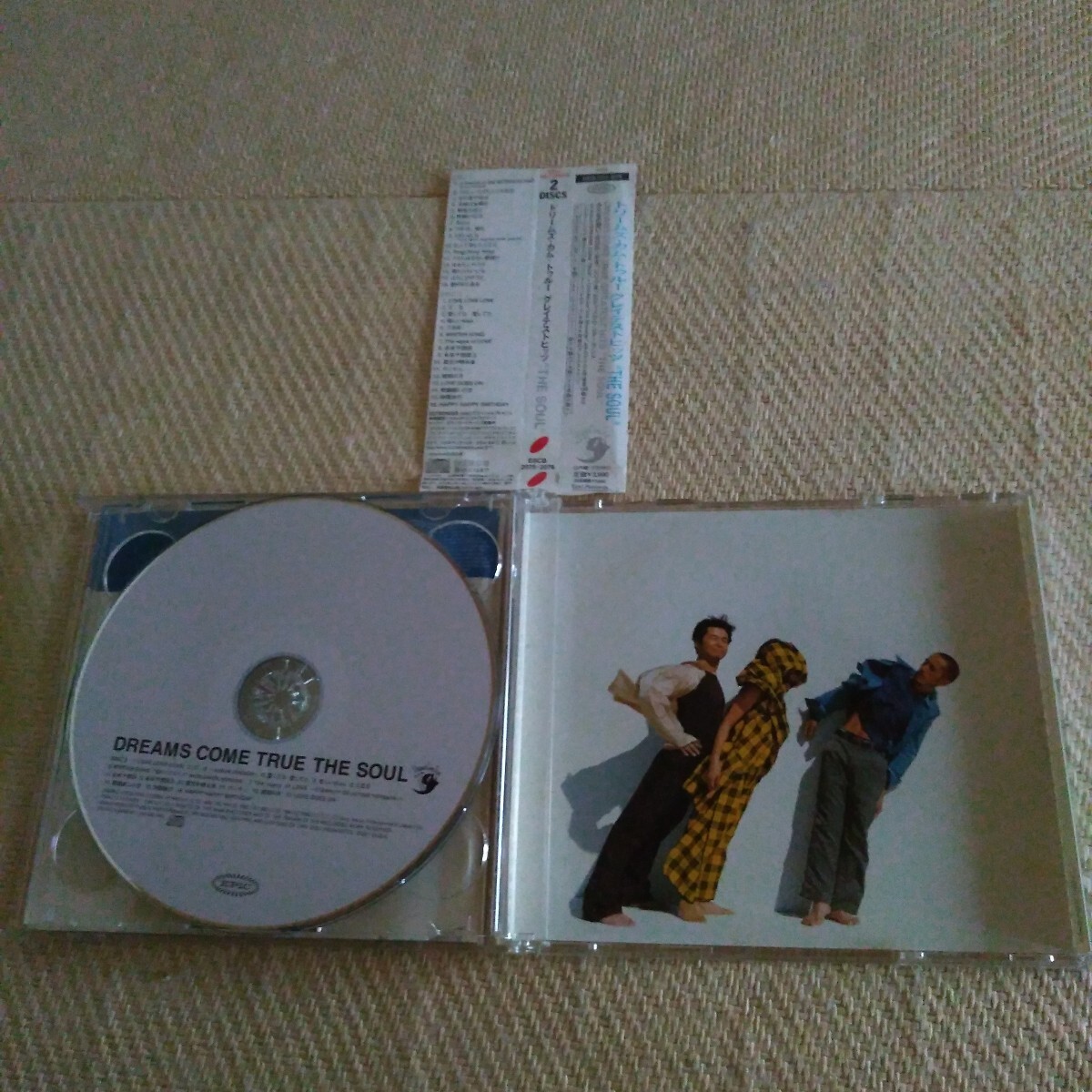 DREAMS COME TRUE GREATEST HITS THE SOUL CD 2枚組 ベストアルバム ドリカム LOVE love LOVE うれしい！たのしい！大好き！ 帯付き_画像4