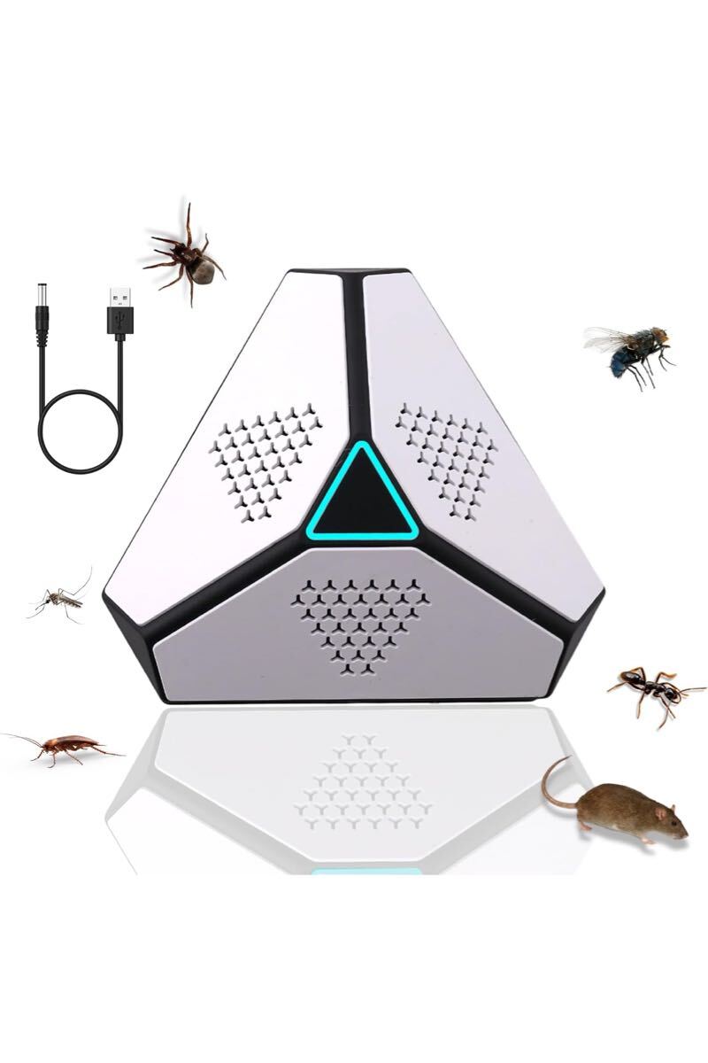  мышь удаление ультразвук . насекомое меры контейнер [ промышленные круги новое развитие * треугольник дизайн ] мощный таракан удаление мышь удаление треугольник дизайн 360 раз . угол . нет репеллент 