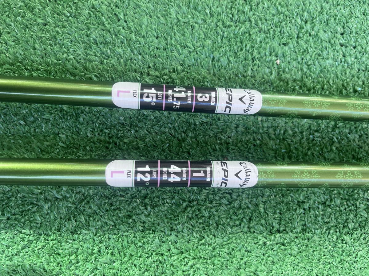 キャロウェイ EPIC エピックレディースドライバー・３W 純正シャフト　40L レディース_画像6