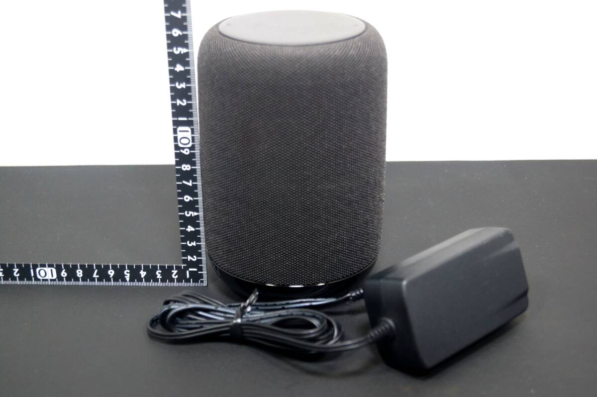 古め ワイヤレススピーカー「SONY LF-S50G WIRELESS SPAKER AIスピーカー Bluetooth」数秒音出確認 傷汚有 時計点かないかも ジャンク扱い_画像1