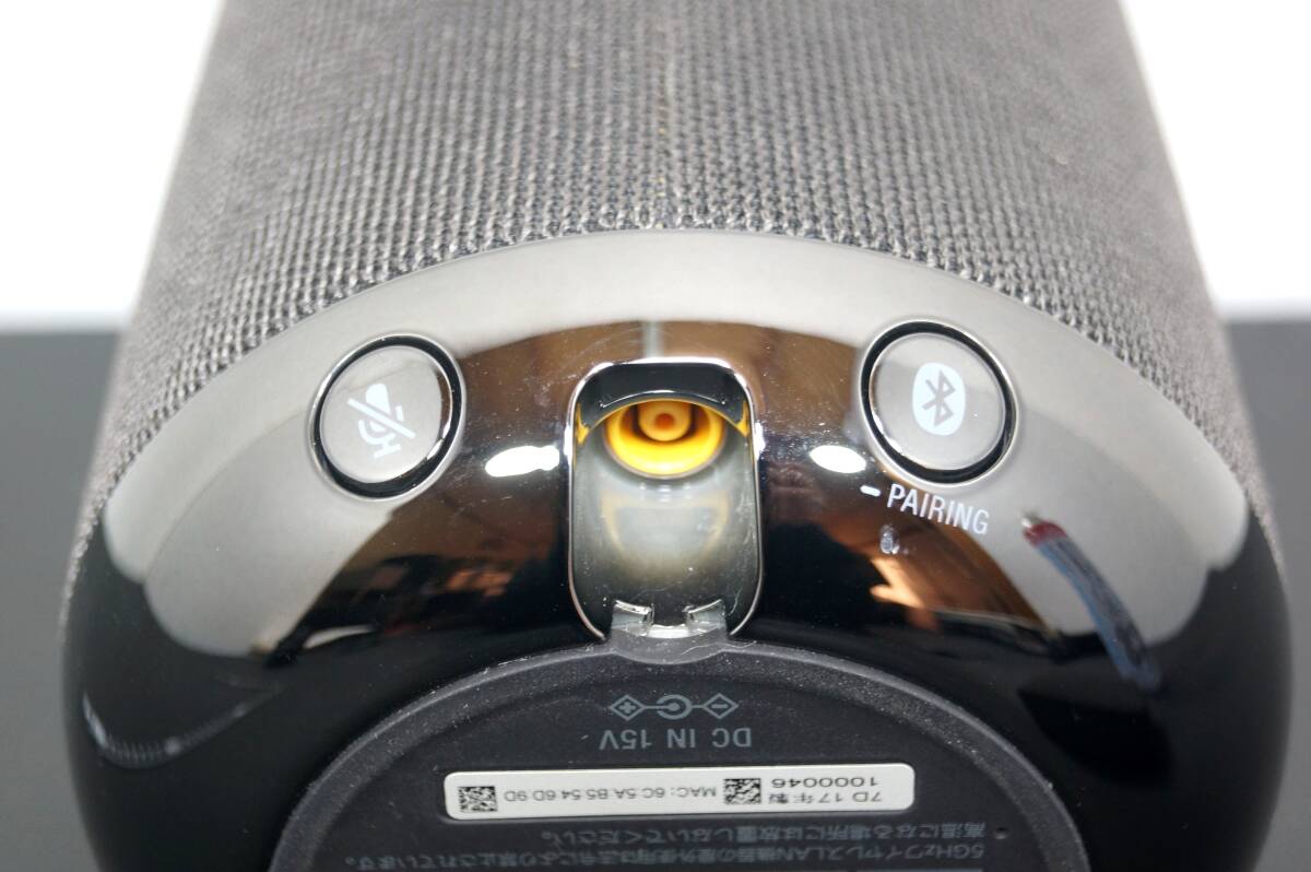 古め ワイヤレススピーカー「SONY LF-S50G WIRELESS SPAKER AIスピーカー Bluetooth」数秒音出確認 傷汚有 時計点かないかも ジャンク扱い_画像9