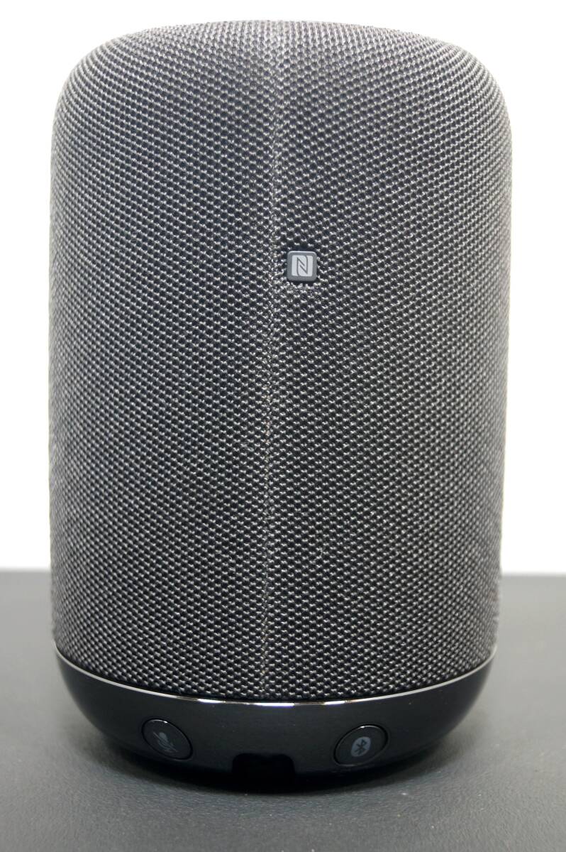 古め ワイヤレススピーカー「SONY LF-S50G WIRELESS SPAKER AIスピーカー Bluetooth」数秒音出確認 傷汚有 時計点かないかも ジャンク扱い_画像4