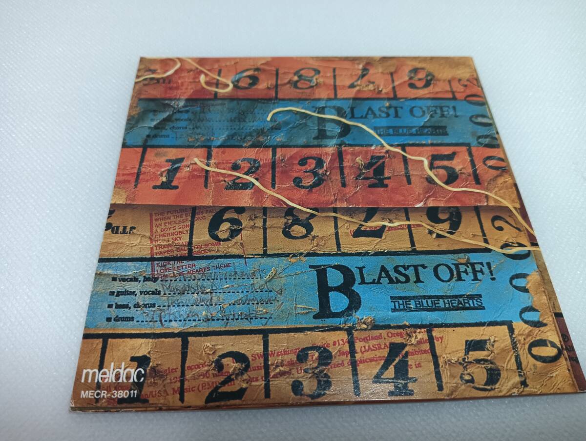 A2756 [CD] Blue Hearts / BLAST OFF! бумага жакет specification 