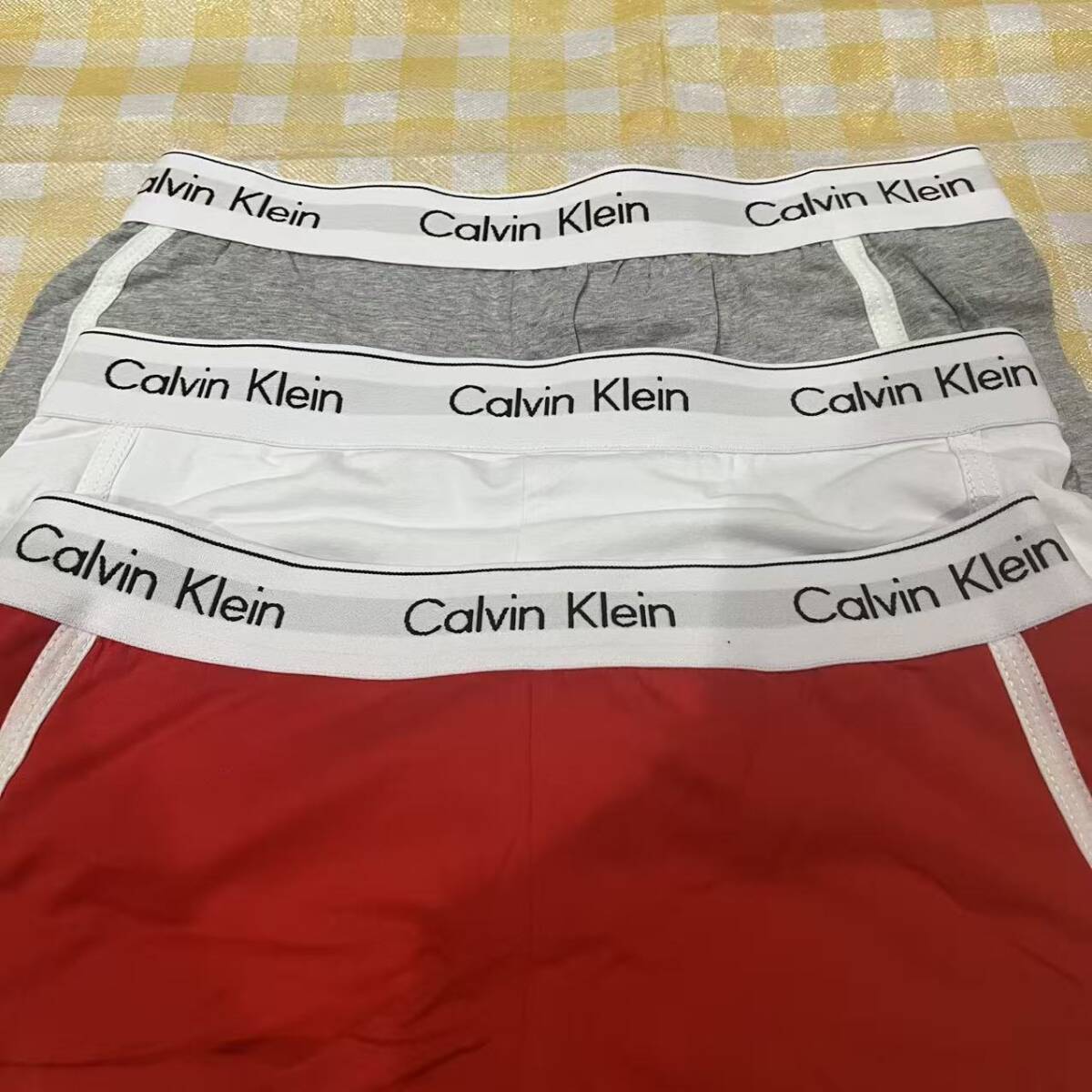 未使用 カルバンクライン　レディース　ハーフパンツ　3点セット Sサイズ 下着_画像2
