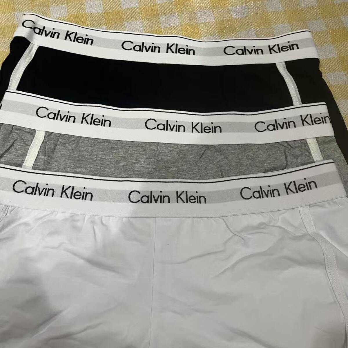 未使用 カルバンクライン　レディース　ハーフパンツ　3点セット Lサイズ 下着_画像2