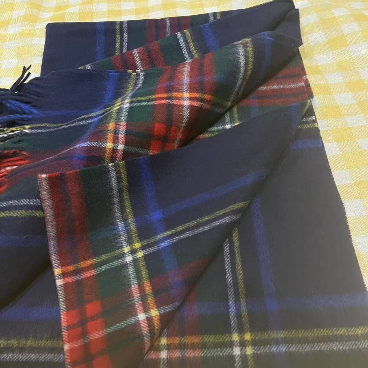 Johnstons ジョンストンズ カシミア 大判ストール マフラー_画像4