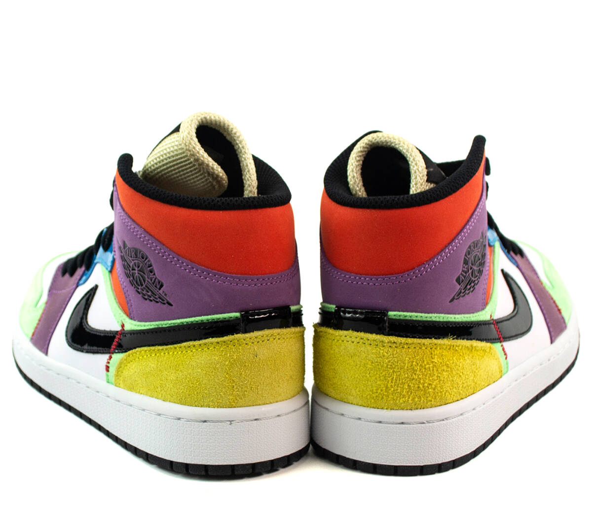  внутренний стандартный новый товар не использовался NIKE WMNS AIR JORDAN 1 MID SE [ многоцветный ] Nike WMNS воздушный Jordan 1 mid необычность материалы Mix CW1140-100