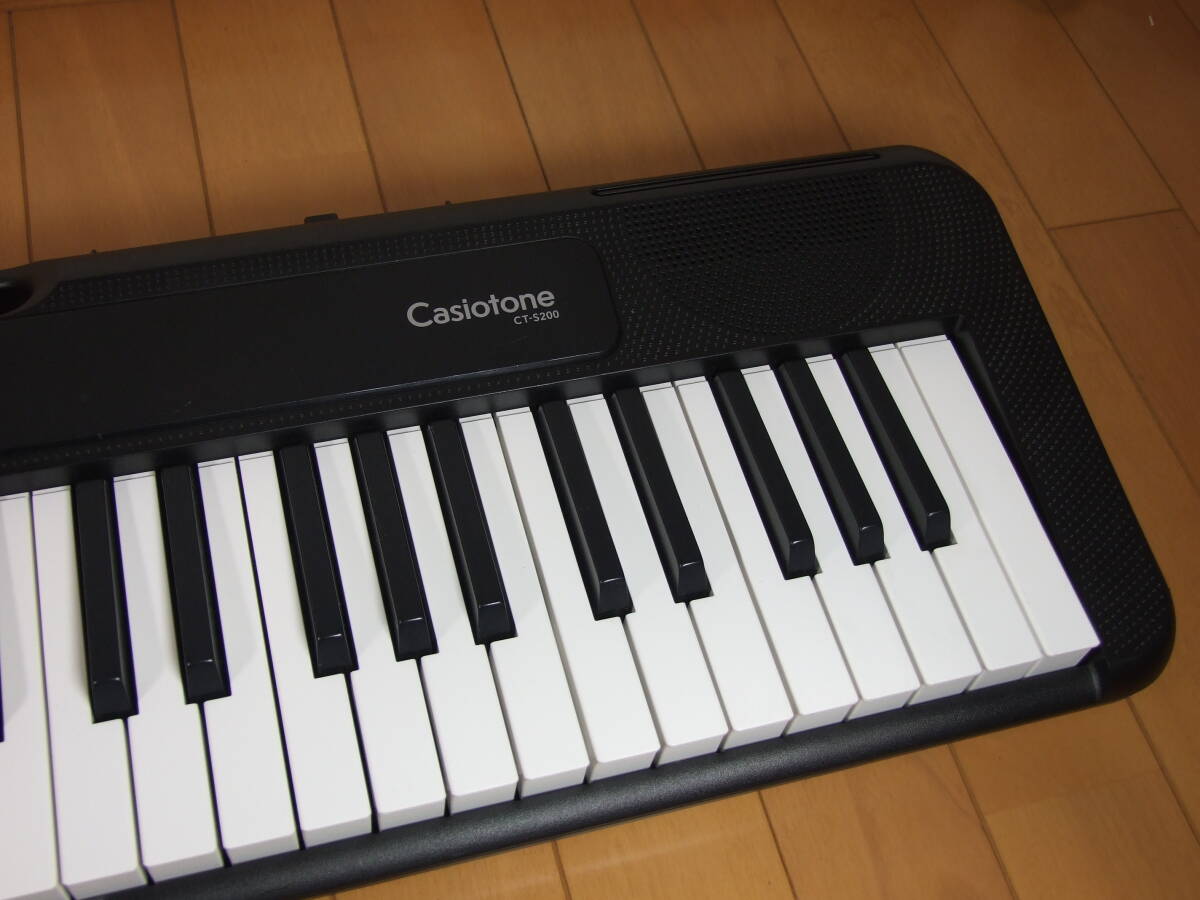 CASIO　CT-S200BK　２２年製　本体のみ_画像5