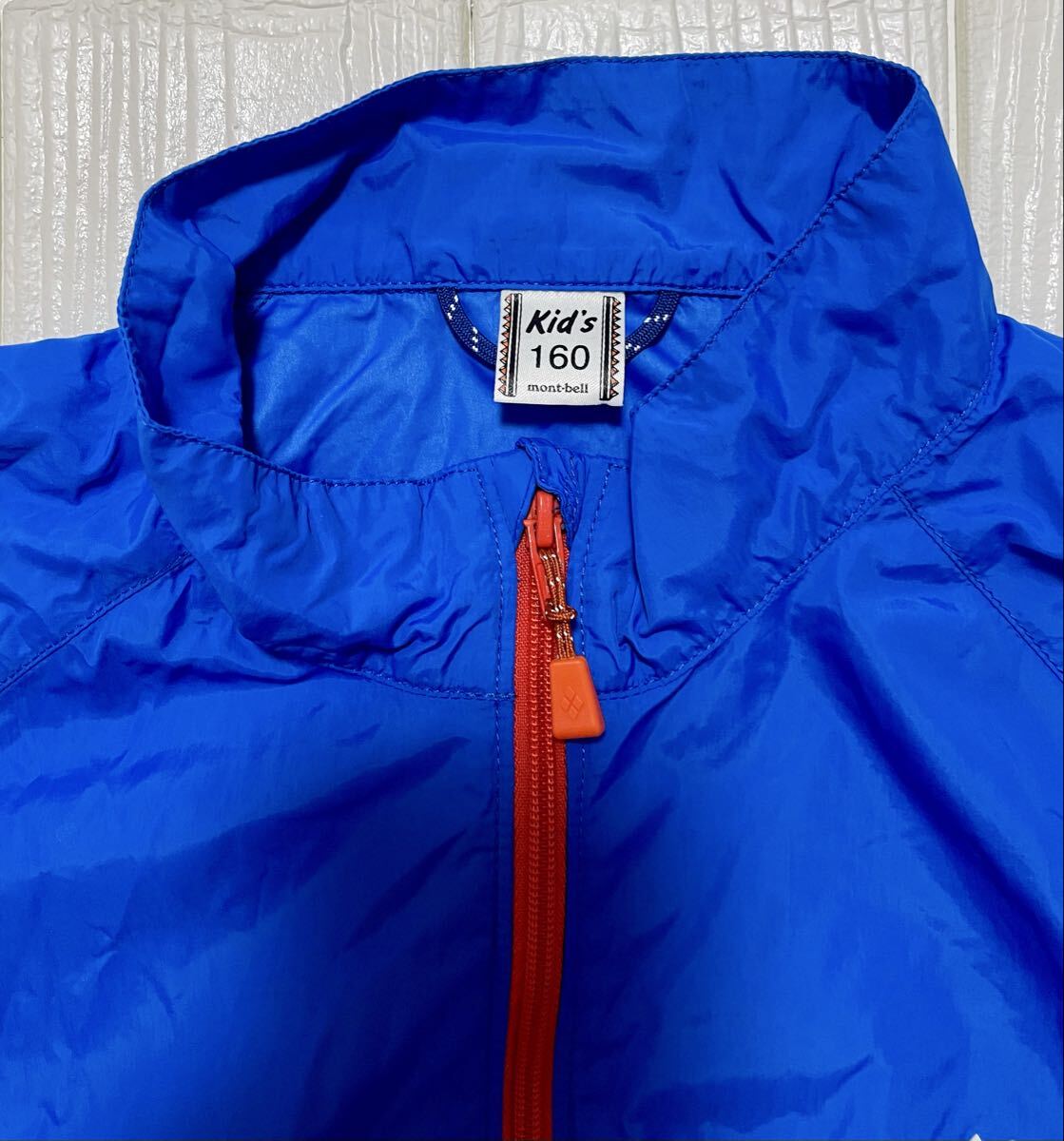 mont-bell モンベル ウインドブラストジャケット Kid’s 160_画像6