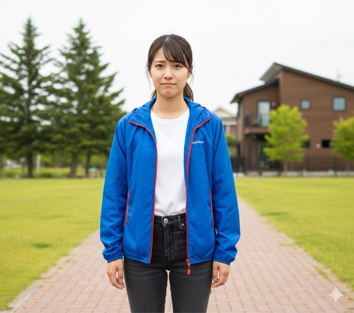 mont-bell モンベル ウインドブラストジャケット Kid’s 160_画像3