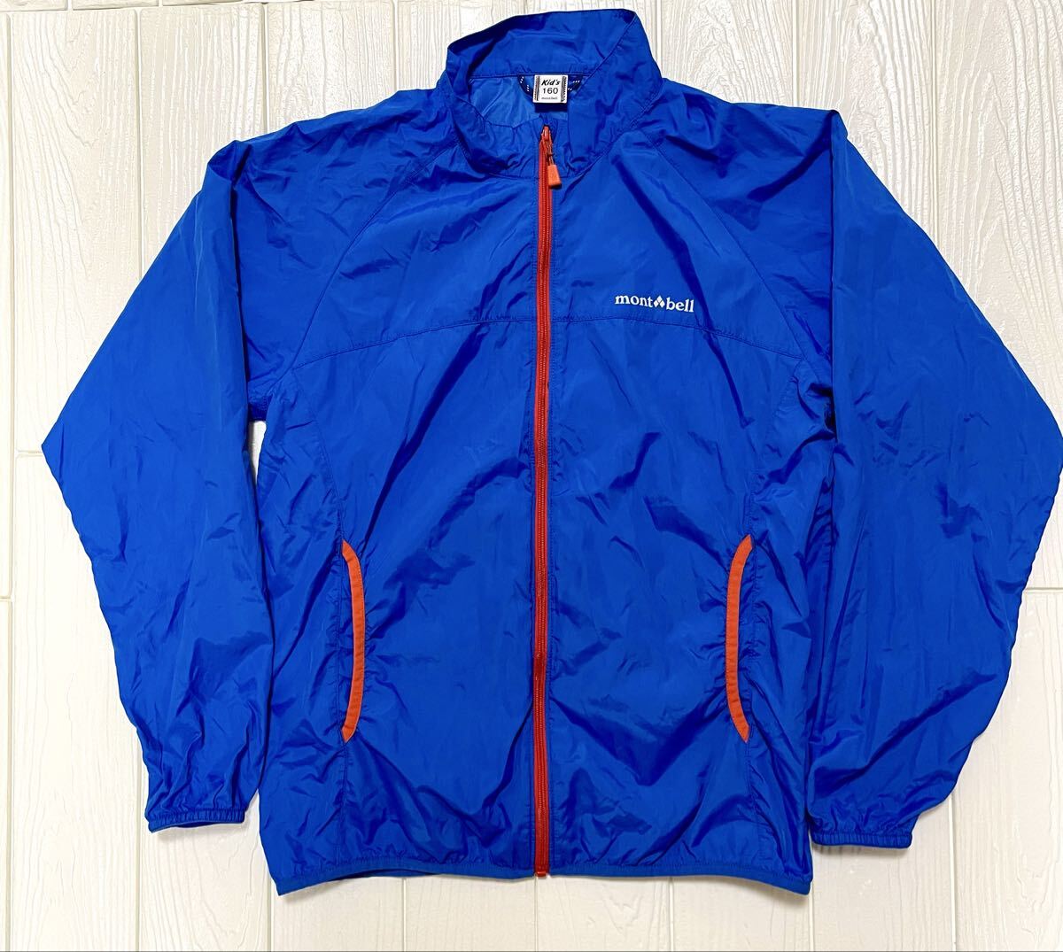 mont-bell モンベル ウインドブラストジャケット Kid’s 160_画像1