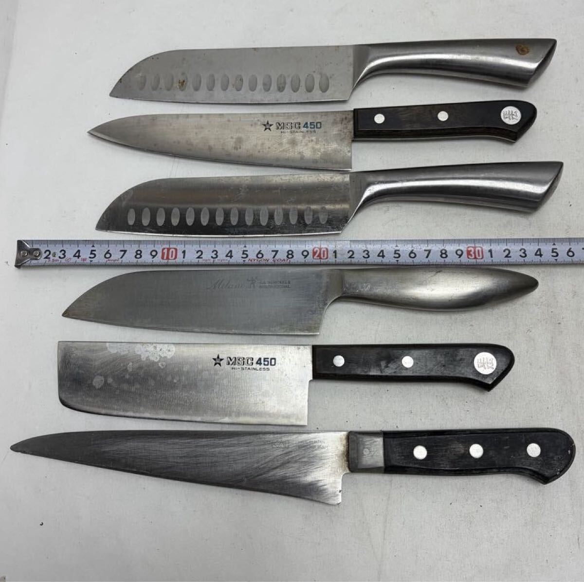  кухонный нож японский кухонный нож кухонная утварь кухонный нож обе лезвие кухонный нож одна сторона лезвие кухонный нож и т.п. продажа комплектом 