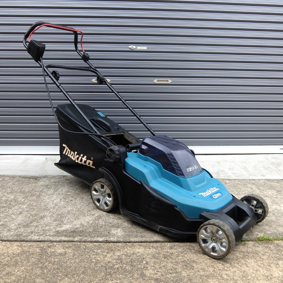 マキタ 充電式芝刈機 18V×2 36V MLM382DZ 刈込幅380mm ロータリー式ブレード_画像2