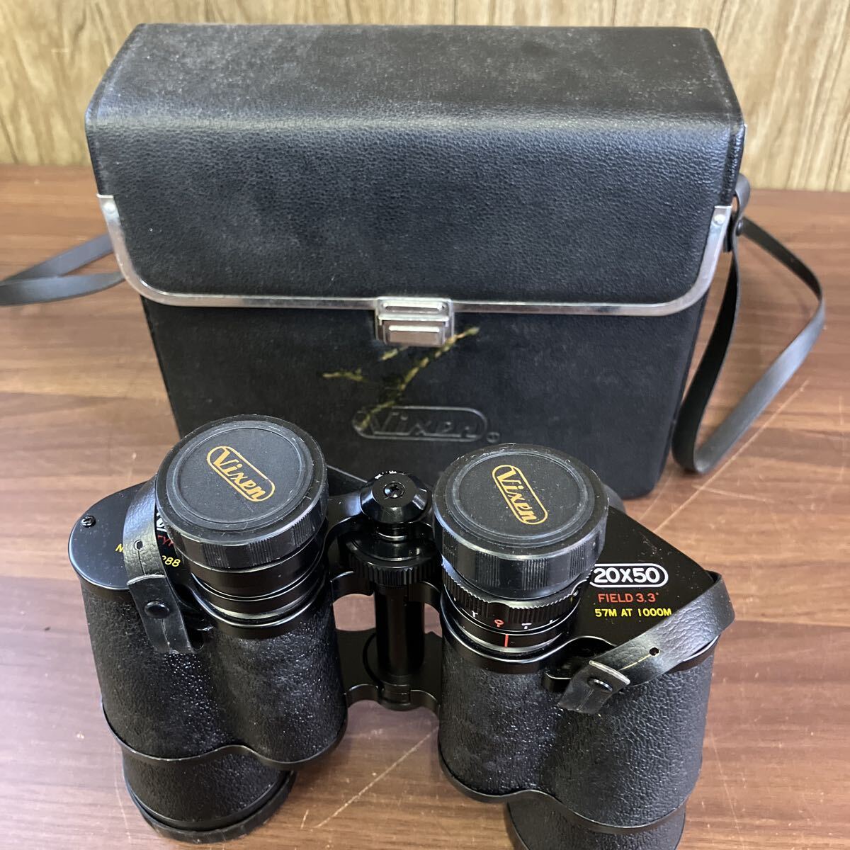 ビクセン 双眼鏡 20×50 ズーム ケース、レンズカバー付属 Field 3.3 光学機器 Vixen_画像1