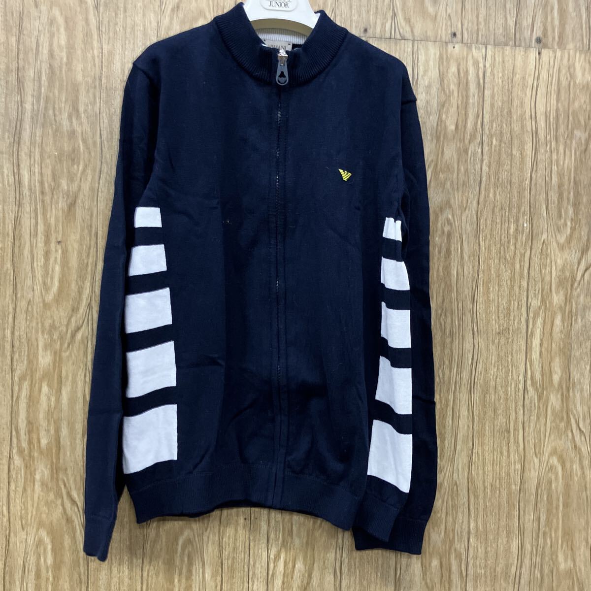 ARMANI JUNIOR/アルマーニジュニア Tシャツ/長袖シャツ サスペンダー ネクタイ/12A 8A 4A タグ付あり 8点まとめて_画像7