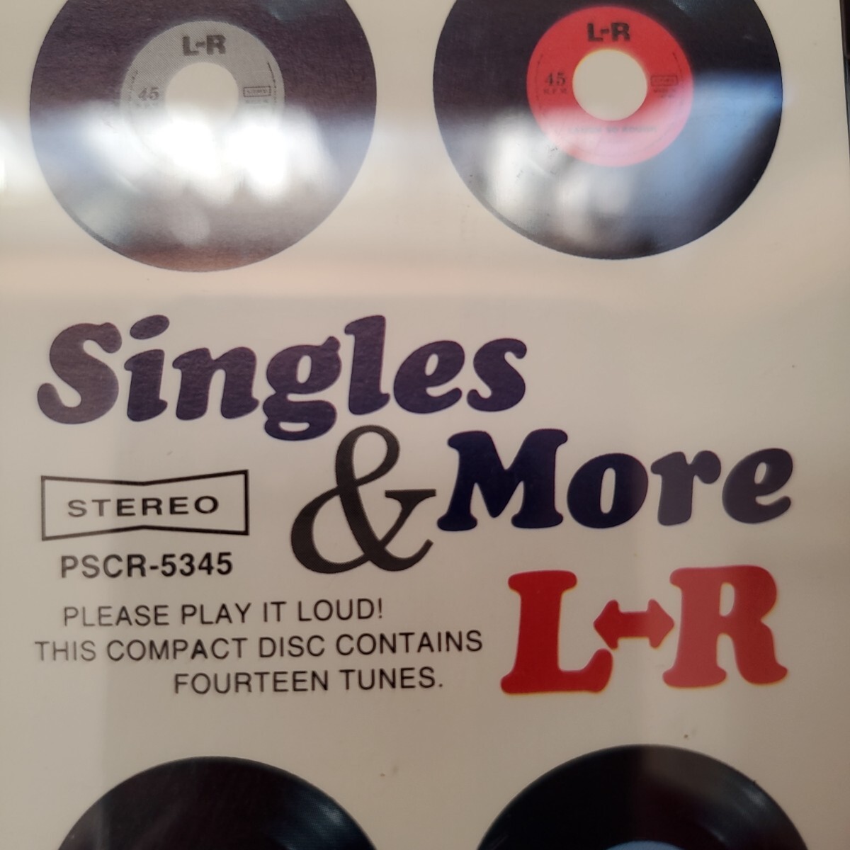 L⇔R/Singles & More リメンバー他　全14曲収録　　CD_画像2