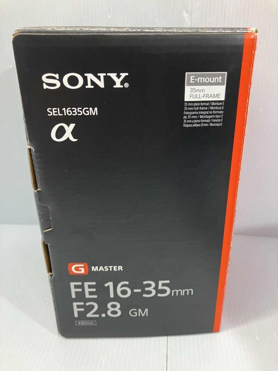  распродажа! первоклассный товар SONY Sony FE 16-35mm F2.8 GM G Master SEL1635GM E крепление 
