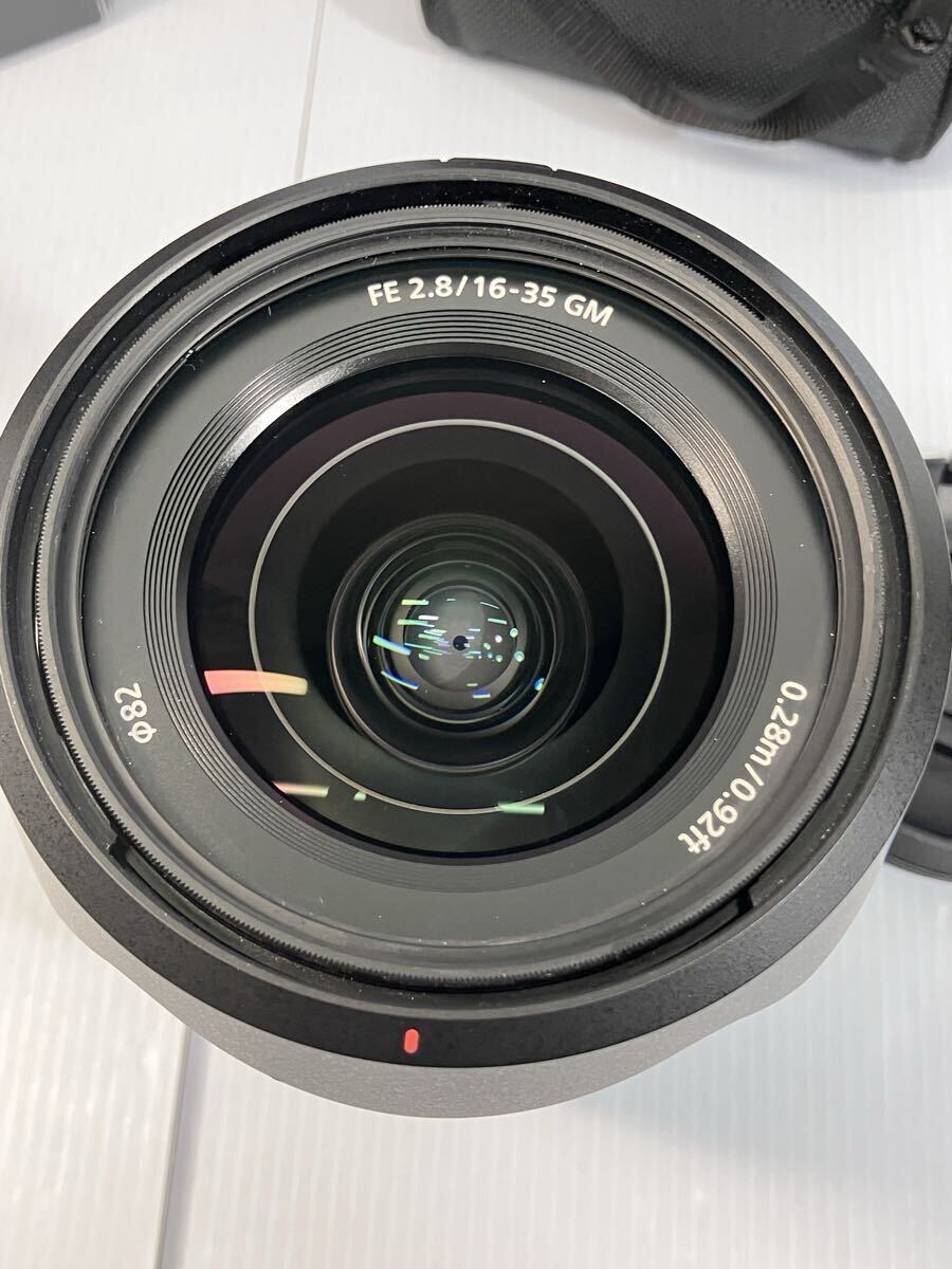  распродажа! первоклассный товар SONY Sony FE 16-35mm F2.8 GM G Master SEL1635GM E крепление 