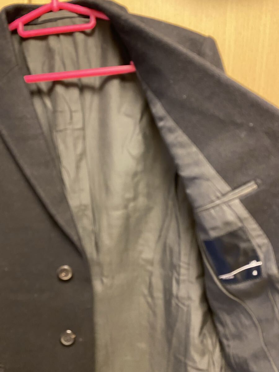 正規 15AW LAD MUSICIAN ラッドミュージシャン チェスターコート 黒 42 2215-311_画像4