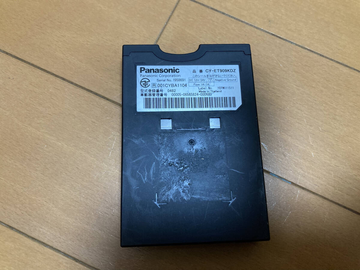 Panasonic　CY-ET909KDZ[アンテナ分離型 ETC車載器]_画像5
