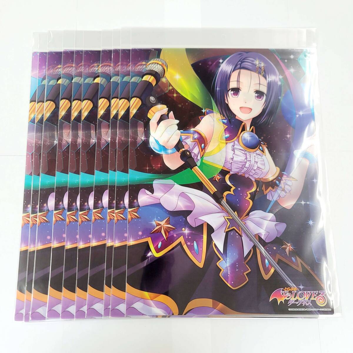 【10枚まとめ売り】とらぶるダークネス 西連寺春菜 星空ライブ A3クリアポスター To LOVEる 矢吹健太朗 コミケ【正規品・新品・未開封】_画像1