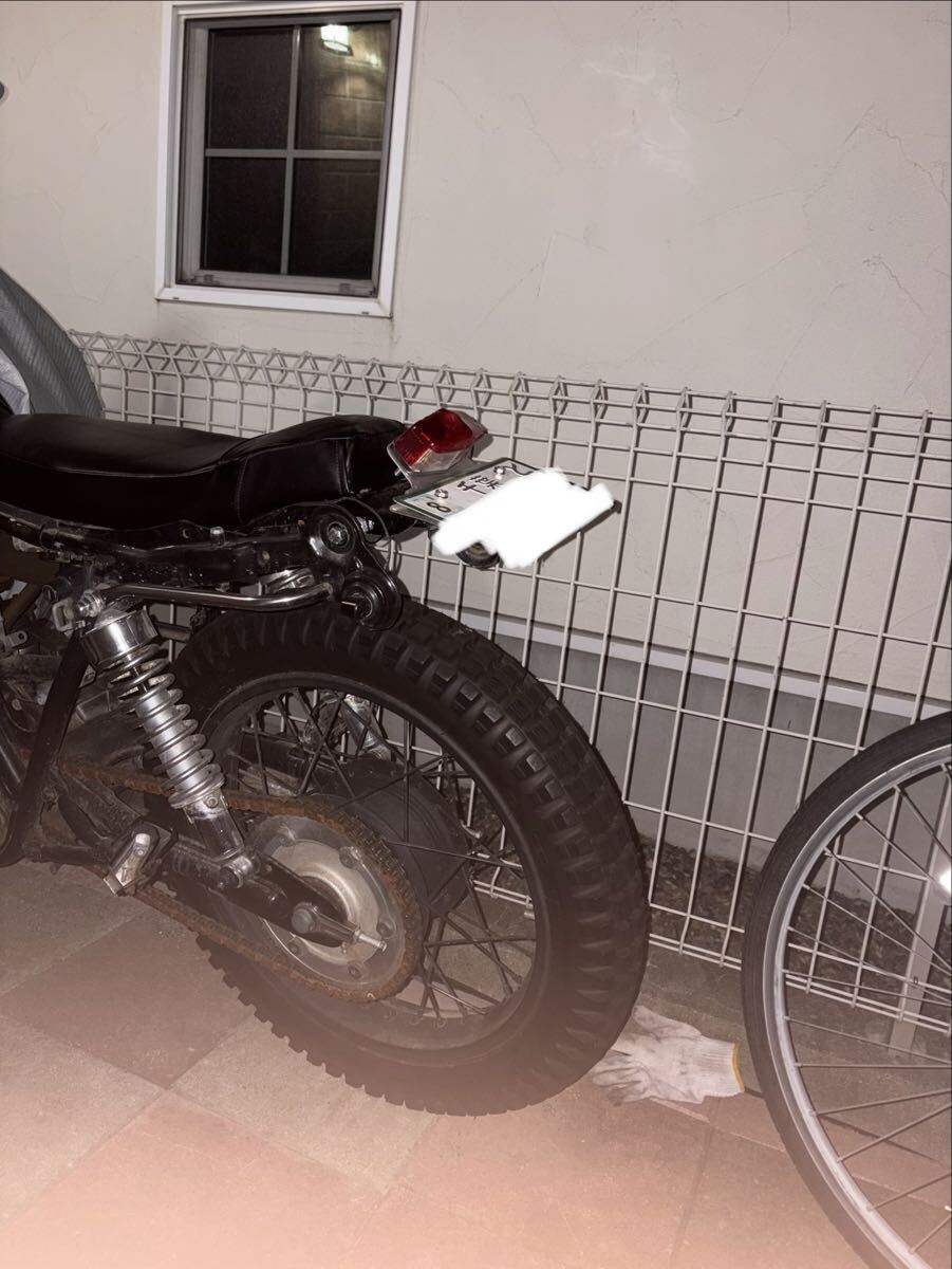 YAMAHA SR400 bratstyle 車検付き　実働 2H6 1円スタート！！_画像6