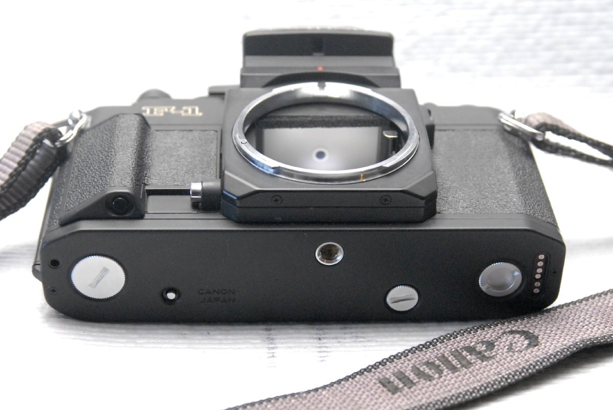 ( красивый )Canon Canon пик однообъективный зеркальный камера NEW F-1 корпус +(AE искатель есть ) редкий работа товар ( коррозия нет )