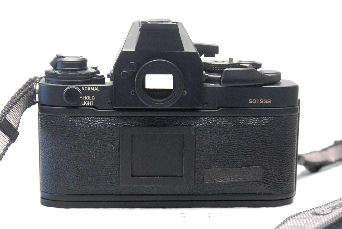 ( красивый )Canon Canon пик однообъективный зеркальный камера NEW F-1 корпус +(AE искатель есть ) редкий работа товар ( коррозия нет )